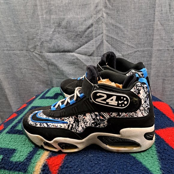 Nike Air Griffey Max 1 Men Size 11 Black Light Photo Blue - Picture 1 of 15
